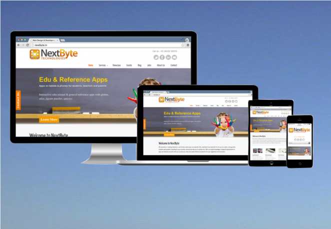 Modèles de pages Web réactive